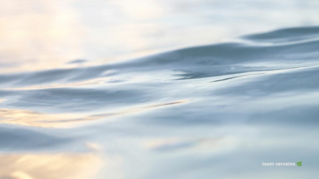 Vague, mer calme